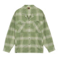 Li-Ning BAD FIVE Sports Basketball Series Plaid Loose Shirt 'Green White' ASHR195-2