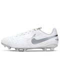 (GS) Nike JR Tiempo Legend 8 Academy FG 'White Silver' AT5732-100