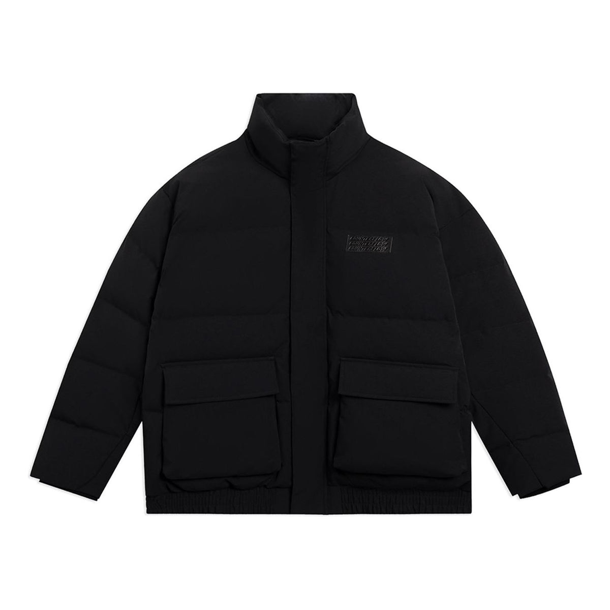 Li-Ning Counterflow Logo Down Jacket 'Black' AYMS387-1