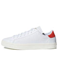 adidas originals Courtvantage Casual Skate Shoes White Red Unisex 'White Red' CQ2566