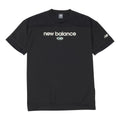 New Balance Linear Logo Honeycomb Mesh T-shirt Asia Sizing 'Black' AMT45072-BK