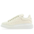 (WMNS) Alexander McQueen Glossy Low-Top Sneakers 'Cream White' 718130WIA347904