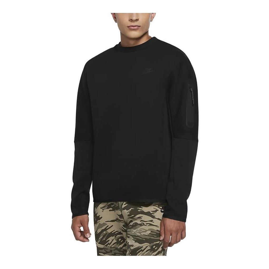 Nike Sportswear Tech Fleece Crew 'Black' CU4505-010