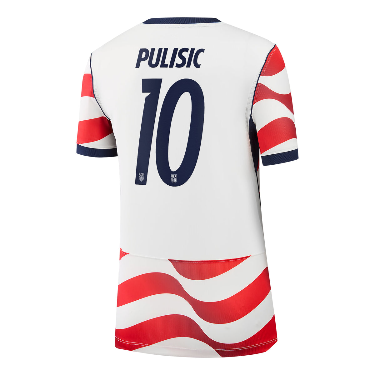 (WMNS) Nike Christian Pulisic USMNT 2026 Stadium Home Dri-FIT Soccer Jersey 'White' NN203943393-USM
