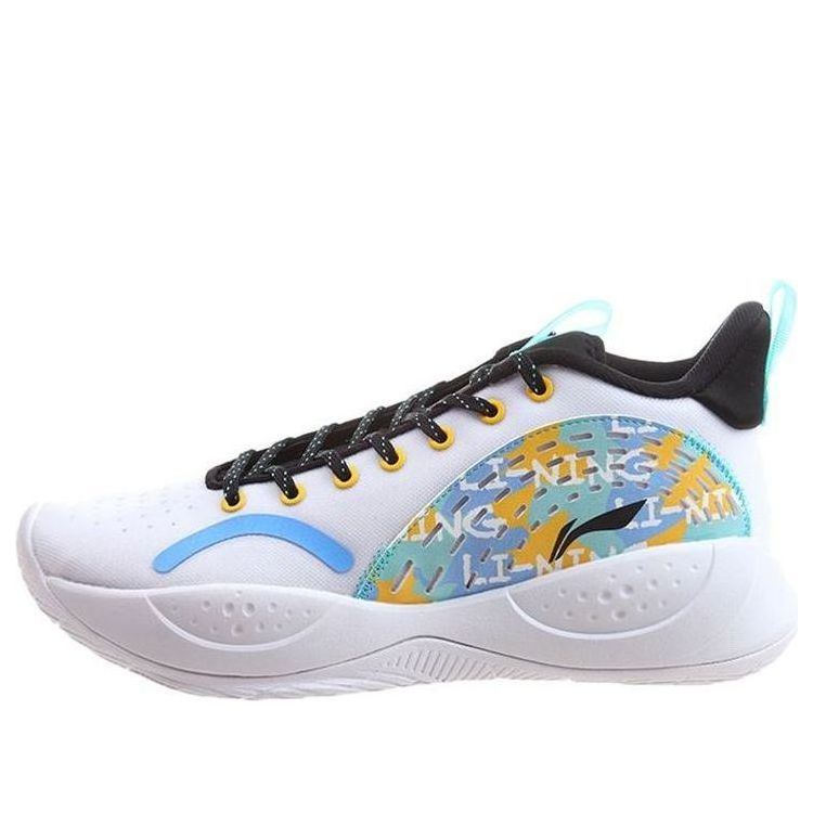 Li-Ning Wade Cloud 'Standard White Blue Yellow' ABPS005-1