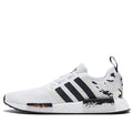 (GS) adidas NMD_R1 'White Black' FW7688
