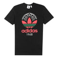 adidas originals Trefoil Tee Casual Sports Short Sleeve Black CD6825