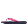 (GS) Nike Solay Casual Flip-Flops Kid 'Black Purple' 882827-402