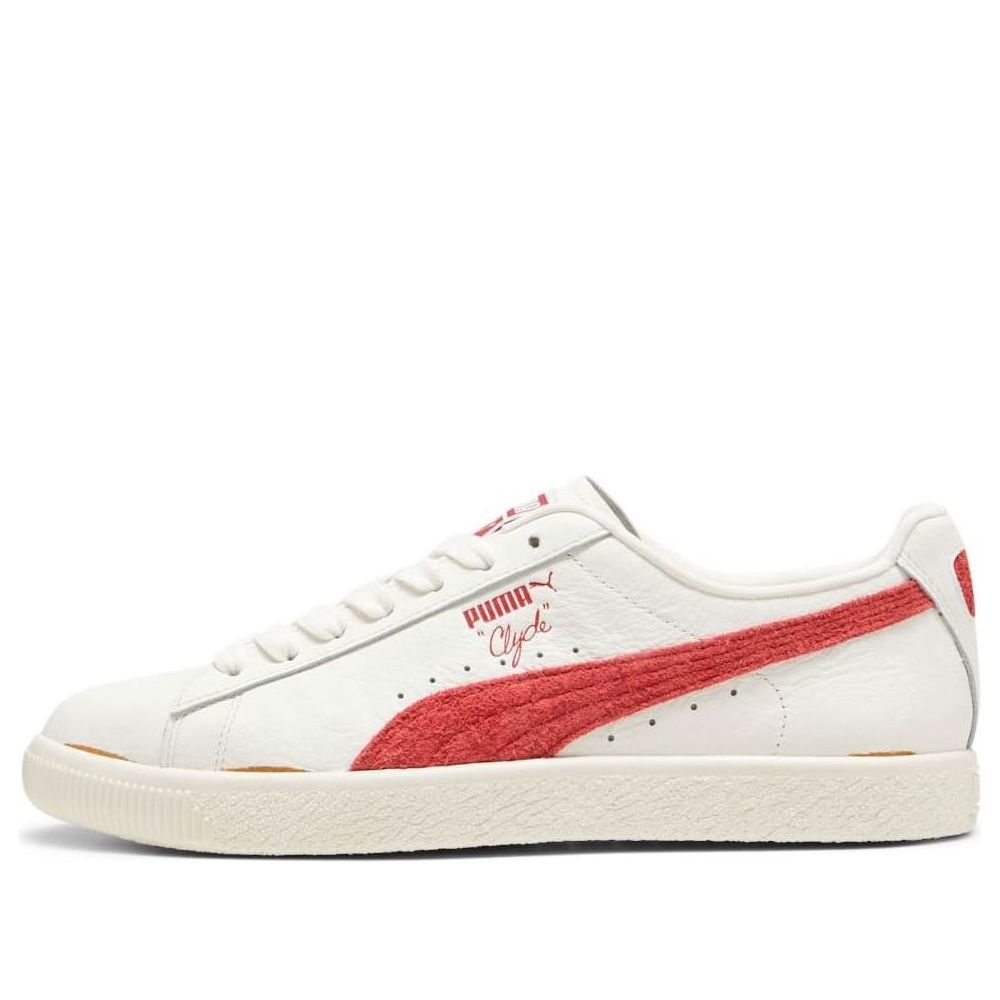 PUMA Clyde Neverworn 3 'White Club Red' 396489-01