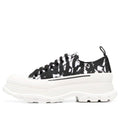 Alexander McQueen Tread Slick Sneakers 'Black White Cream' 705668W4TG59356