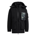 adidas originals Zipper Cardigan hooded Down Jacket Black H58058