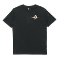 Men's Converse Pattern Casual Sports Short Sleeve Black 10021513-A02