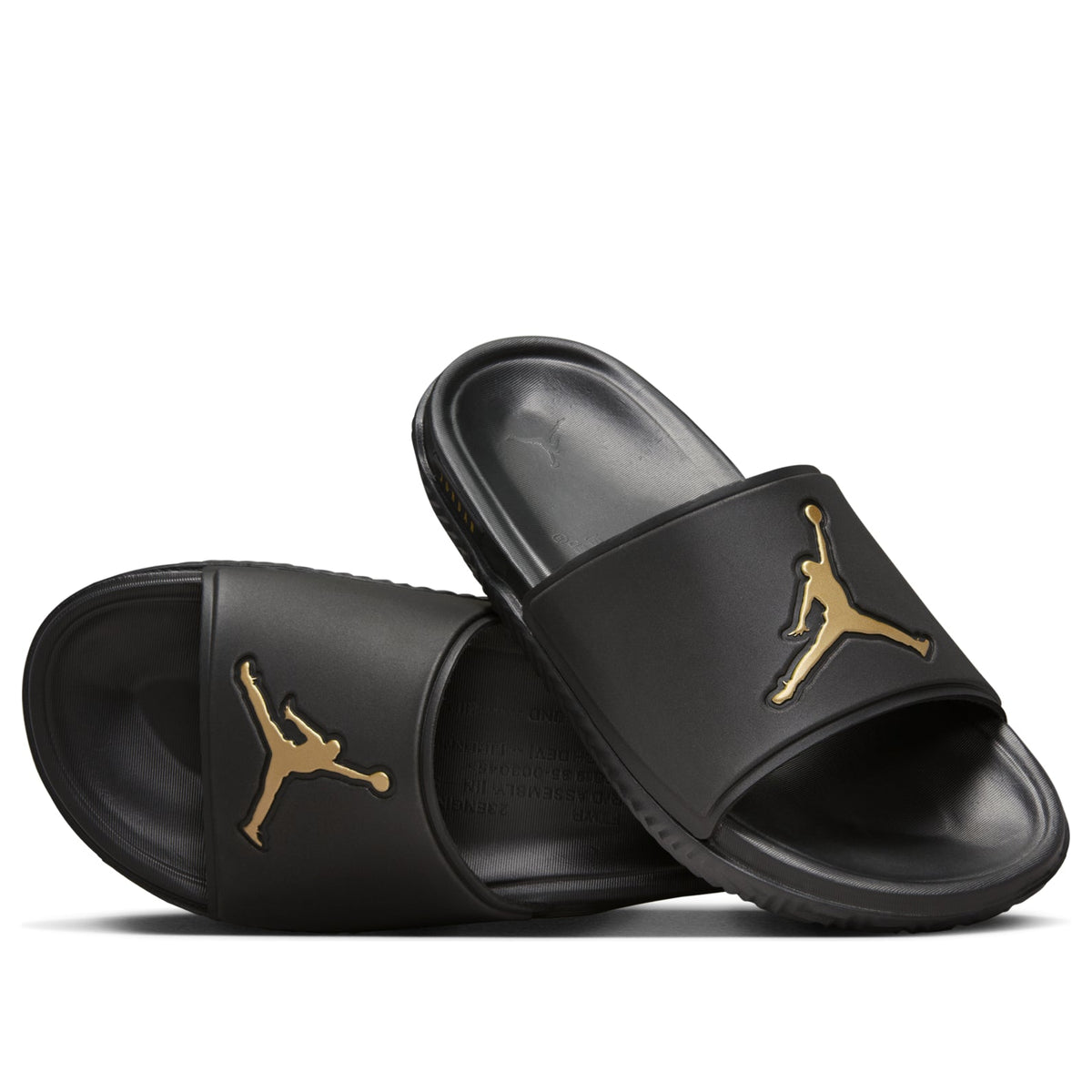 Air Jordan Jumpman Slide 'Black Metallic Gold' FQ1598-007