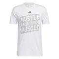 adidas Hustle For The Muscle T-Shirts 'White' H44742