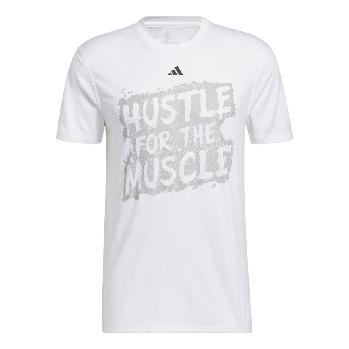 adidas Hustle For The Muscle T-Shirts 'White' H44742