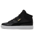 PUMA 1948 Mid Lfur Mid-Top Fleece Lined Casual Skate Shoes Unisex Black 364977-01