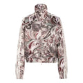 (WMNS) adidas x Liberty London Firebird Satin Track Top Asia Sizing 'Multicolor Wonder Taupe' KR6678