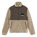 PUMA Sherpa Contrasting Colors Sports lamb's wool Stand Collar Jacket Brown 846325-42