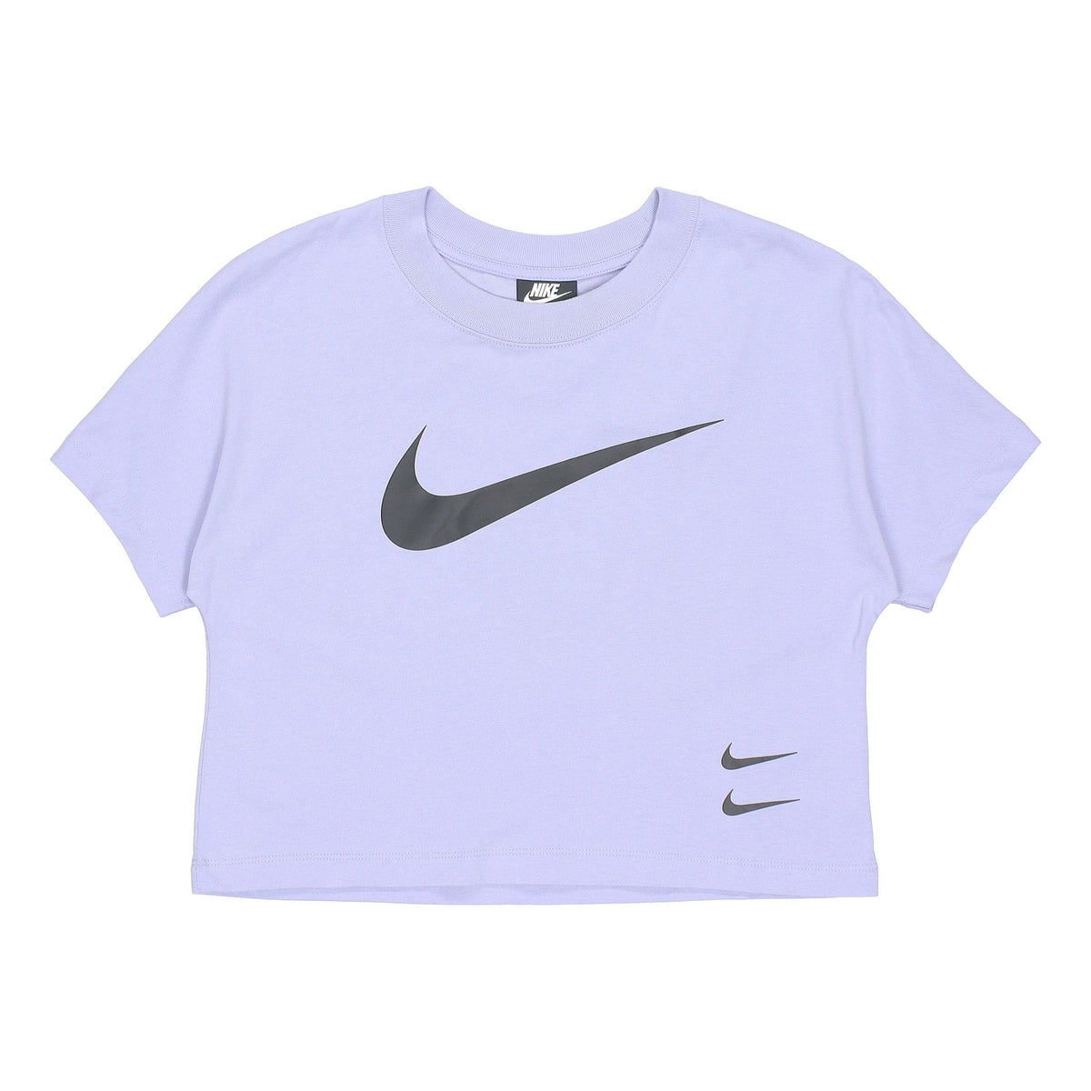 (WMNS) Nike SPORTSWEAR SWOOSH Logo Short Sleeve 'Purple' CJ3765-569
