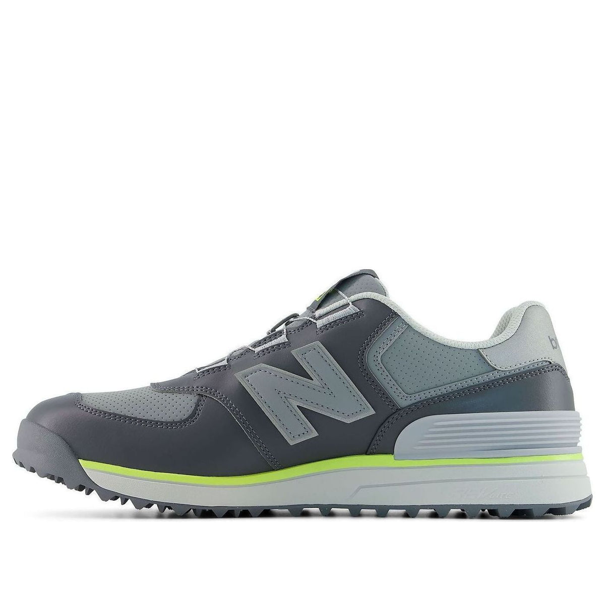 New Balance Golf 574 v4 Boa 'Castlerock Slate Gray Alkaline Green' U574B1D2