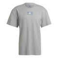 adidas M Fv T Solid Color Logo Athleisure Casual Sports Round Neck Short Sleeve Gray HE4365