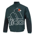 Men's adidas Mh Bp3 Wvjkt Athleisure Casual Sports Logo Stand Collar Woven Jacket Autumn Dark Green HP1435