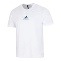 Men's adidas U JF SS Tee 2 Logo Athleisure Casual Sports Round Neck Short Sleeve White T-Shirt HM2979