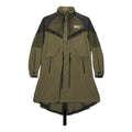 Nike x sacai Funnel-Neck Oversized-Fit Shell Trench Jacket Asia Sizing 'Medium olive' DQ9028-222
