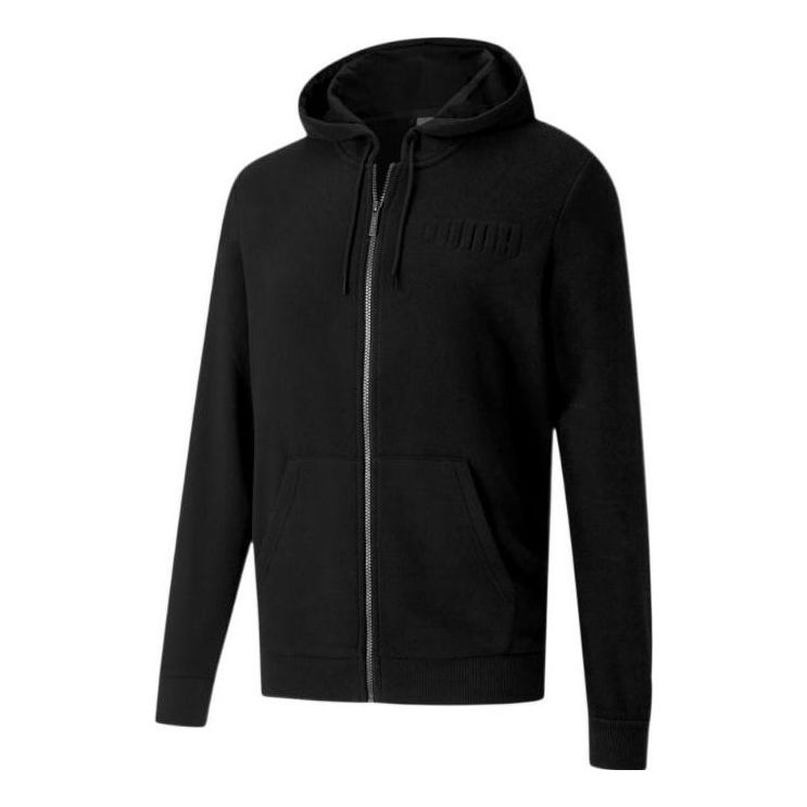 PUMA Modern Basics Full-Zip Jacket 'Black' 585216-01