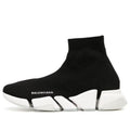 Balenciaga Speed 2.0 Trainers 'Rib-Knit Black' 654020W2DI21091
