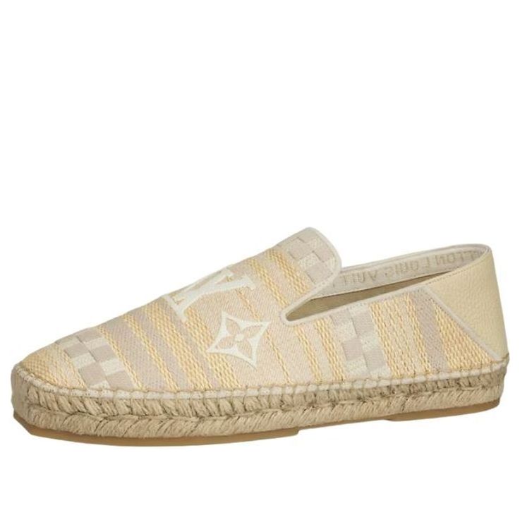 LOUIS VUITTON Bidart Espadrille Shoes 'Beige yellow' 1ABNYU