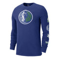 Nike x NBA Dallas Mavericks City Edition Long-Sleeve T-Shirt 'Blue' DV6030-495
