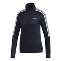 (WMNS) adidas Stand Collar Casual Sports Jacket Navy Blue FL0171