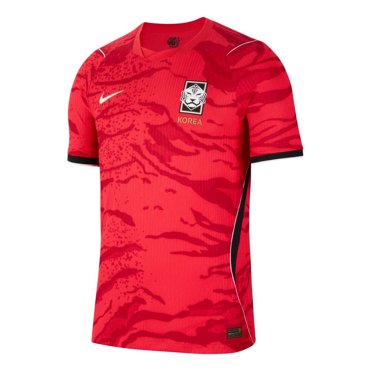 Nike Korea 2026 Match Home Aero-FIT Authentic Jersey Asia Sizing 'Global Red Black White' IB5175-679
