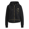 (WMNS) adidas Adi Logo Jacket Asia Sizing 'Black' HG1840