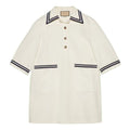 (WMNS) Gucci Stripe-trim Cotton Shirt Dress 'White' 691890-XDBX3-9133
