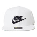 Nike Futura Pro Snapback Cap Athleisure Casual Sports White 891284-100
