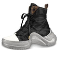 (WMNS) LOUIS VUITTON LV Archlight Sneakers Black/White/Silver 1A52L3