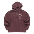 FILA FUSION Inline Workwear Hooded Sweater 'Burgundy' T11M343203F-BN
