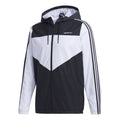 adidas neo Side Stripe Casual Sports Jacket Black FU1058