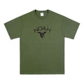 NOAH City of Angels Logo Tee Olive Unisex NOAH-SS18-013