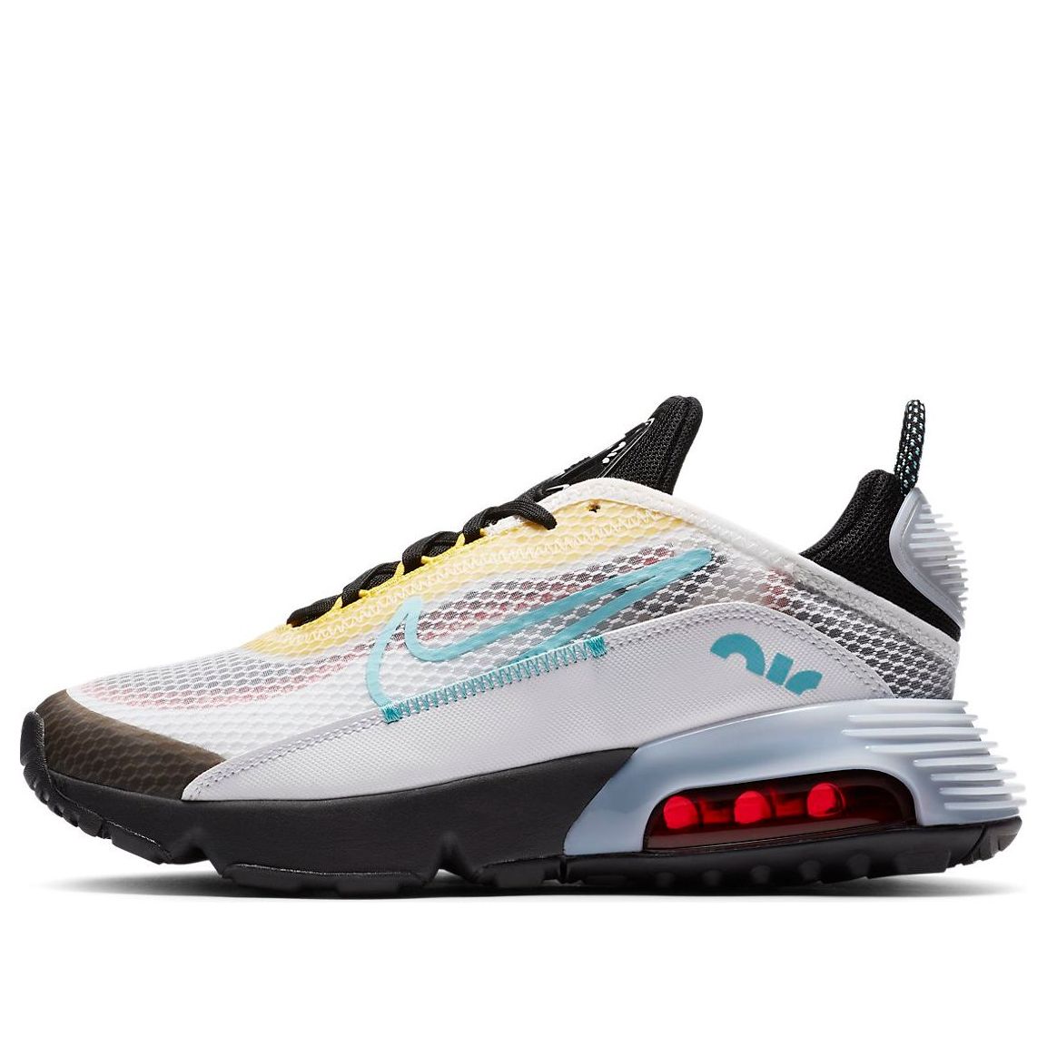 (GS) Nike Air Max 2090 'White Yellow Aqua' CJ4066-103