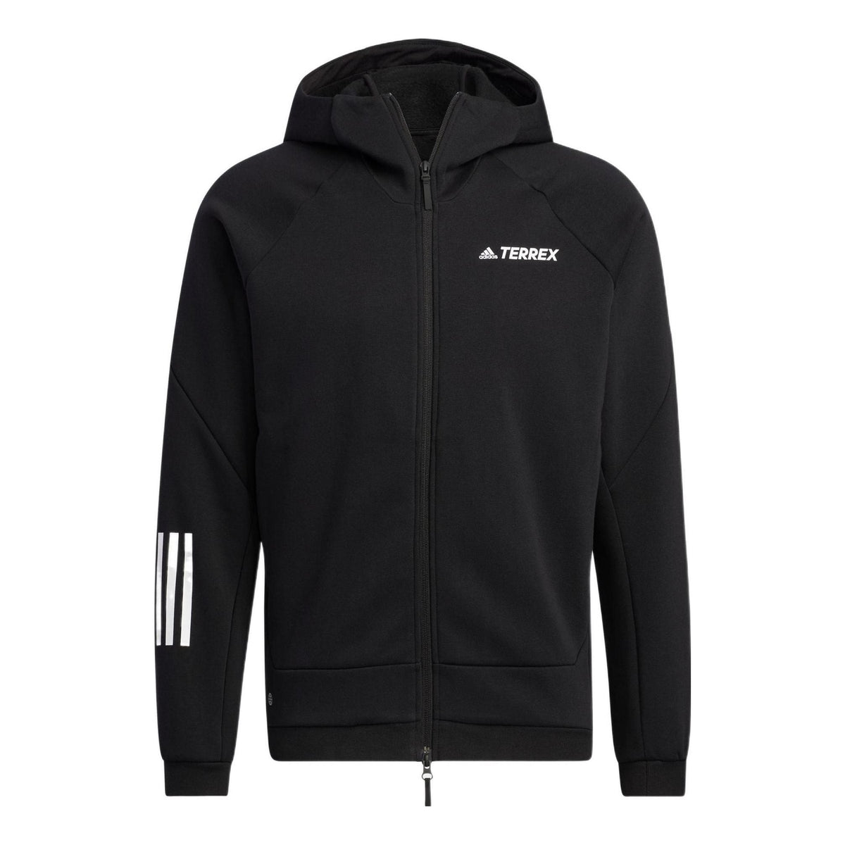 adidas Terrex Knit Fz Hooded Jacket 'Olive Green' HM9712