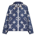 LOUIS VUITTON LV Scale Presbyterian Hooded Jacket For Blue 1A7SG