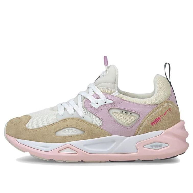 PUMA Trc Blaze Athleisure Casual Sports Shoe Unisex Brown White Pink 383104-03