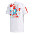 adidas neo Mcky&mnn T1 Casual Sports Mickey Pattern Short Sleeve White EI4542