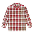 Men's Levis lapel Plaid Loose Shirt Jacket Colorblock 38705-0002