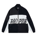 Li-Ning BadFive Logo Color Block Jacket 'Black White' AFDT061-3