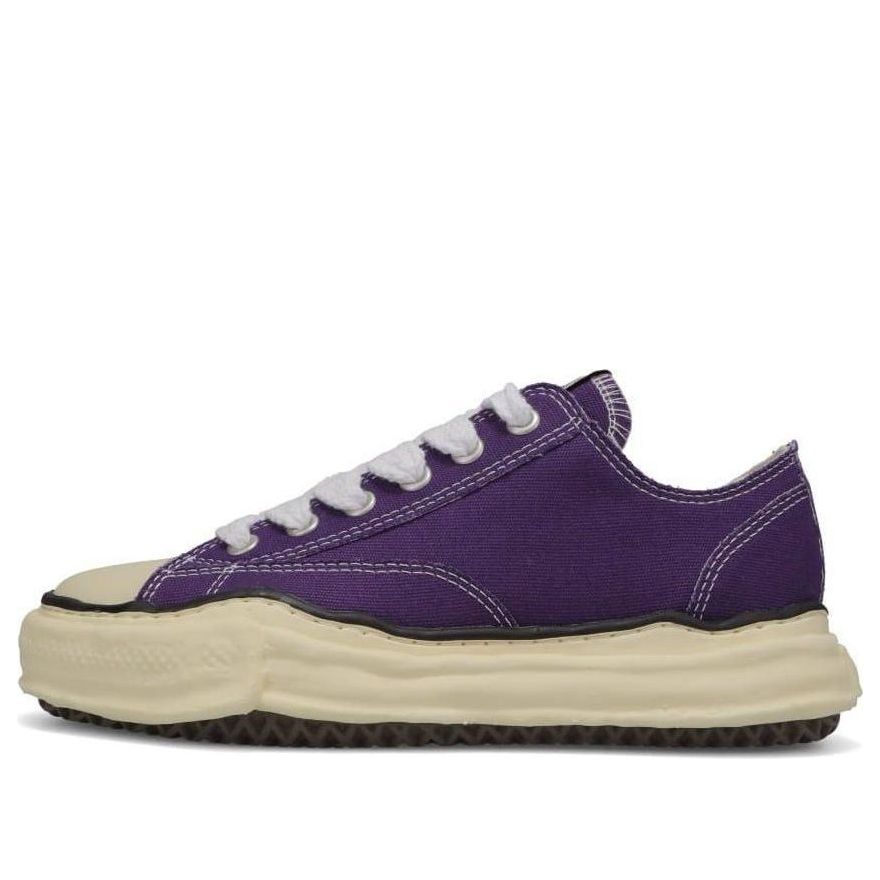 Maison MIHARA YASUHIRO Peterson VL OG Sole Canvas Low 'Purple' A09FW733-PURPLE