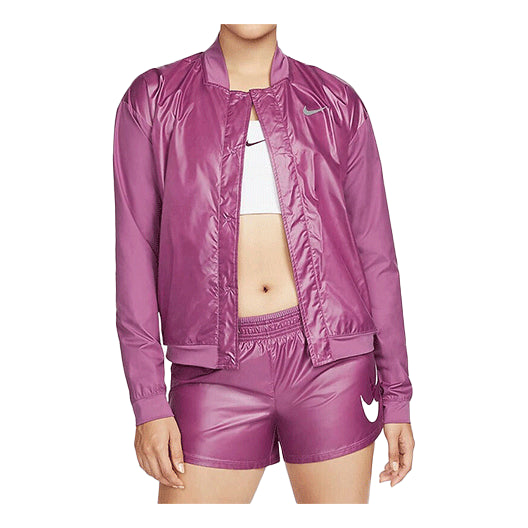 (WMNS) Nike Casual Short Woven Jacket Purple DD6848-507